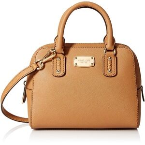 Michael Kors Small Saffiano Leather Satchel Purse